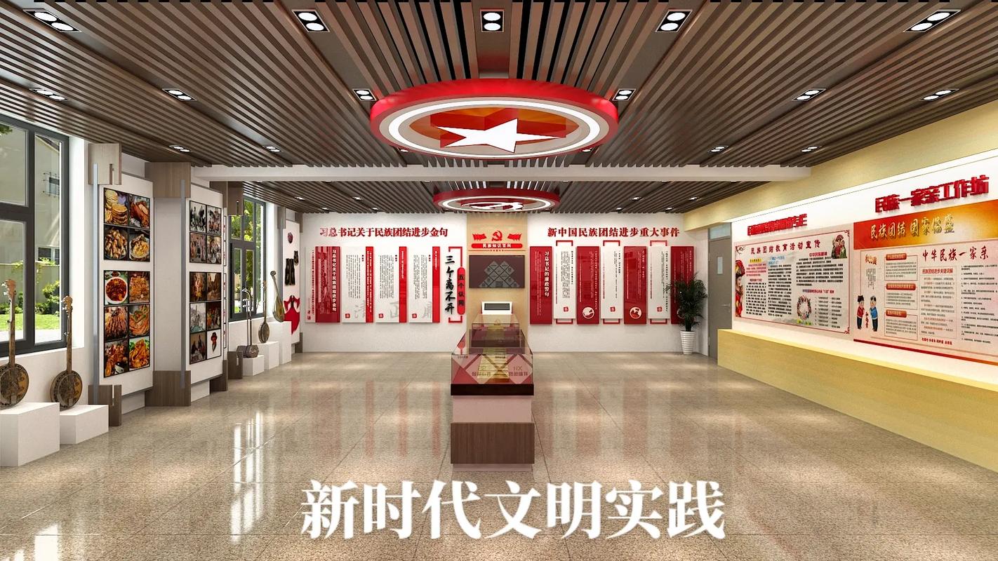 展厅设计与展馆文化墙设计制作全指南 从创意到落地的图文表达