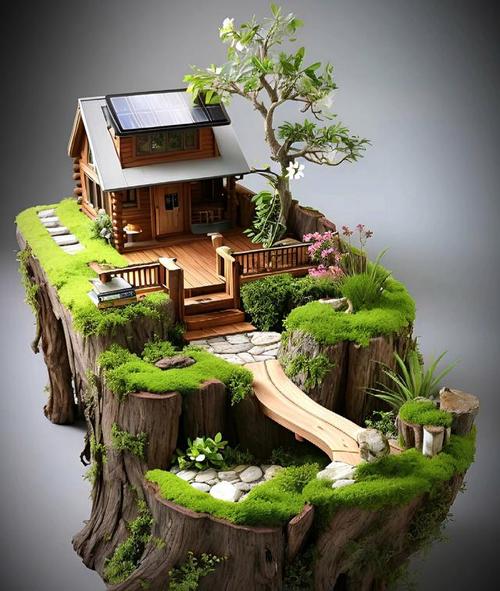 手把手教你制作苔藓微景观的构图设计 从零开始打造桌面迷你森林
